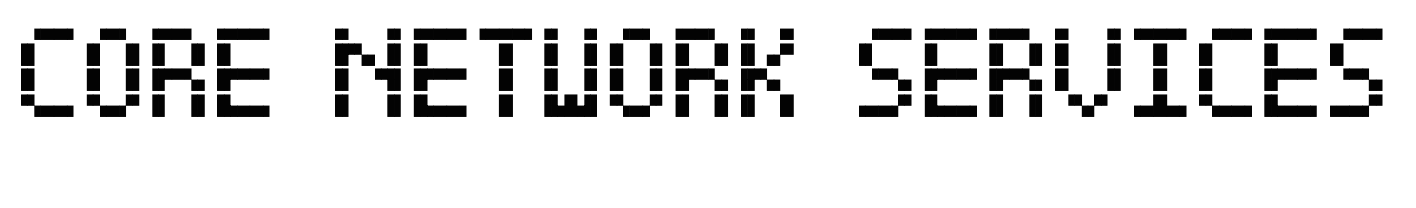 Core Network Services